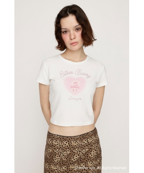 Esther Bunny x SLY HEART PRINT エスターバニー スライ ハート