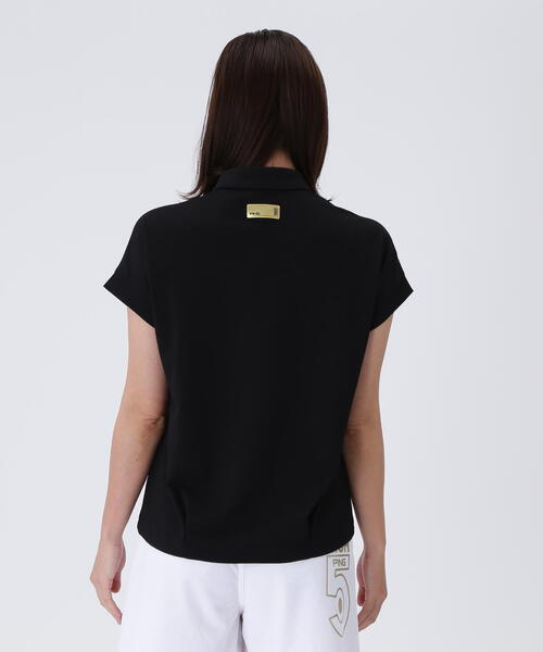 ポロシャツ ポロ 「PING APPAREL」ハイテンションサッカー半袖ポロシャツ 「GOLD」 (LADIES) レディース PING APPAREL】ハイテンションサッカー半袖ポロシャツ ＜GOLD