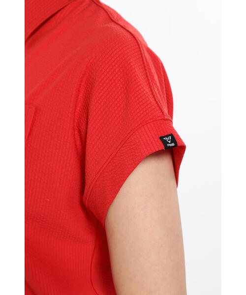 PING(ピン)の「【PING APPAREL】ハイテンションサッカー半袖ポロシャツ <GOLD> (LADIES)(ポロシャツ・レディース・ホワイト/ブラック/レッド・LL/M/L/S)」の21枚目の写真
