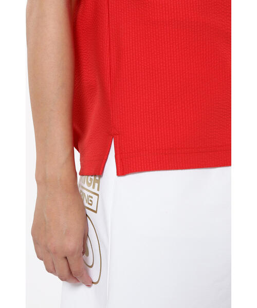 PING(ピン)の「【PING APPAREL】ハイテンションサッカー半袖ポロシャツ <GOLD> (LADIES)(ポロシャツ・レディース・ホワイト/ブラック/レッド・LL/M/L/S)」の22枚目の写真