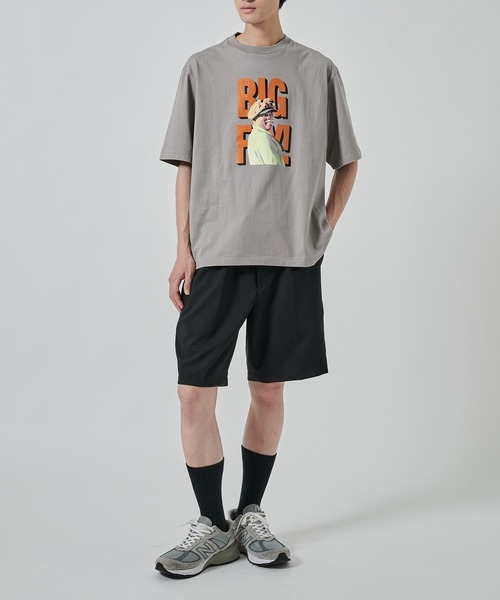 markaware（マーカウェア）の「FLAT TAPERED EASY SHORTS（その他パンツ・メンズ・ネイビー/ブラック/チャコールグレー・1/2）」の12枚目の写真