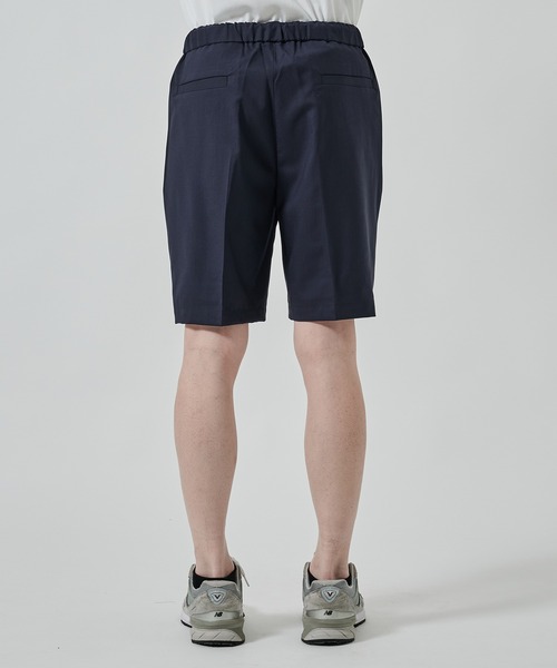 markaware（マーカウェア）の「FLAT TAPERED EASY SHORTS（その他パンツ・メンズ・ネイビー/ブラック/チャコールグレー・1/2）」の18枚目の写真
