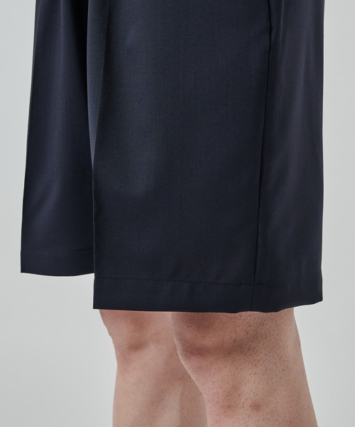 markaware（マーカウェア）の「FLAT TAPERED EASY SHORTS（その他パンツ・メンズ・ネイビー/ブラック/チャコールグレー・1/2）」の13枚目の写真