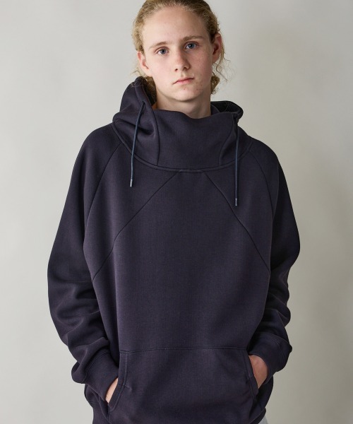 rehacer（レアセル）の「rehacer : Cocoon Pullover Hoodie / コクーン プルオーバー フーディー（パーカー・メンズ・ネイビー/ベージュ/ブラック・SMALL/MEDIUM/LARGE/X-LARGE）」の3枚目の写真