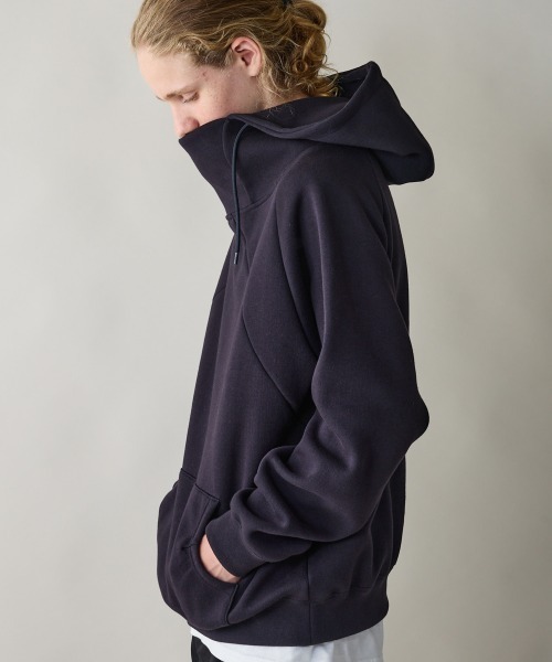 rehacer（レアセル）の「rehacer : Cocoon Pullover Hoodie / コクーン プルオーバー フーディー（パーカー・メンズ・ネイビー/ベージュ/ブラック・SMALL/MEDIUM/LARGE/X-LARGE）」の15枚目の写真