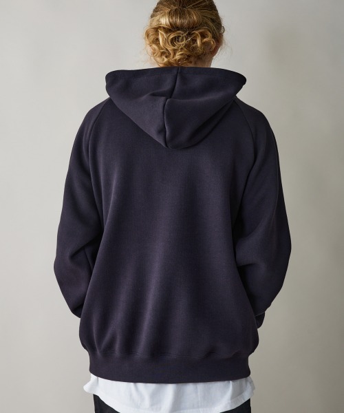 rehacer（レアセル）の「rehacer : Cocoon Pullover Hoodie / コクーン プルオーバー フーディー（パーカー・メンズ・ネイビー/ベージュ/ブラック・SMALL/MEDIUM/LARGE/X-LARGE）」の14枚目の写真