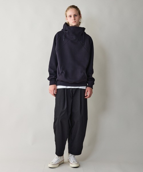 rehacer（レアセル）の「rehacer : Cocoon Pullover Hoodie / コクーン プルオーバー フーディー（パーカー・メンズ・ネイビー/ベージュ/ブラック・SMALL/MEDIUM/LARGE/X-LARGE）」の13枚目の写真