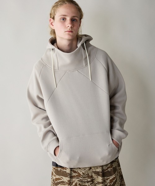 rehacer（レアセル）の「rehacer : Cocoon Pullover Hoodie / コクーン プルオーバー フーディー（パーカー・メンズ・ネイビー/ベージュ/ブラック・SMALL/MEDIUM/LARGE/X-LARGE）」の22枚目の写真