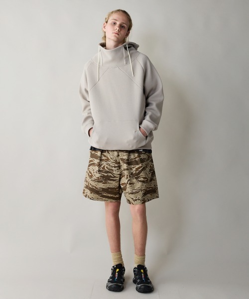 rehacer（レアセル）の「rehacer : Cocoon Pullover Hoodie / コクーン プルオーバー フーディー（パーカー・メンズ・ネイビー/ベージュ/ブラック・SMALL/MEDIUM/LARGE/X-LARGE）」の17枚目の写真