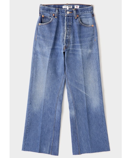 【新品】リダンデニム RE DONE RE/DONE/リダン】MID RISE WIDE LEG：デニム（デニムパンツ