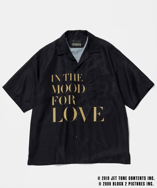 アダムエロペ　半袖　シャツ 花様年華 25周年 × 10Culture for ADAM ET ROPE'】IN THE MOOD