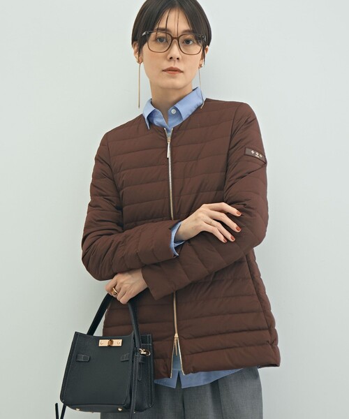 TATRAS（タトラス）の「【TATRAS/タトラス】FRANCESCA別注（ダウンジャケット/コート・レディース・ブラック/ダークブラウン/ベージュ/ネイビー・2/4/3）」の21枚目の写真