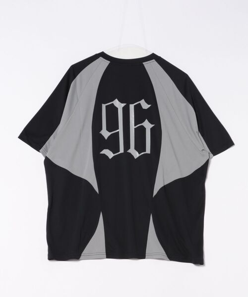 SAINTPAIN（セイントペイン）の「【UNISEX】SAINTPAIN／96 サッカージャージ（ジャージ・メンズ・ブラック・MEDIUM）」の2枚目の写真