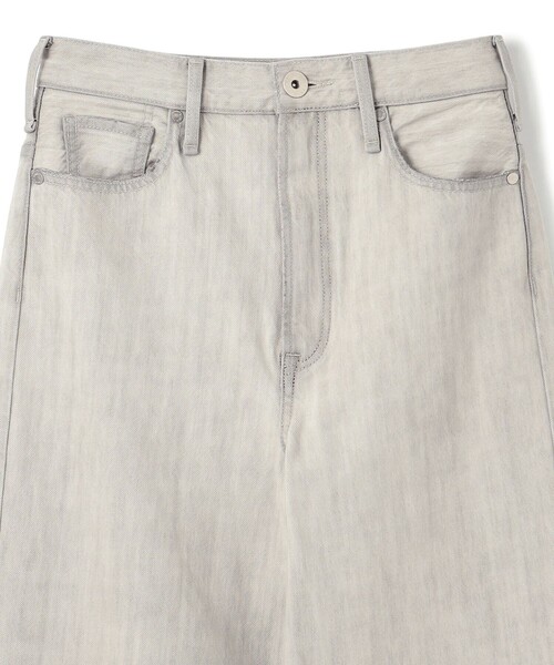 uncrave(アンクレイヴ)の「【upper hights×uncrave】THE NIECE ストレートデニムパンツ(デニムパンツ・レディース・ライトグレー系・23/22/21/25/24)」の14枚目の写真