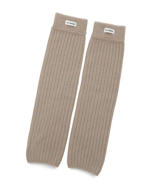 LILY BROWN(リリーブラウン)の「ウールブレンドルーズソックス(ソックス/靴下・レディース・グレー/ホワイト/ベージュ・F)」の3枚目の写真