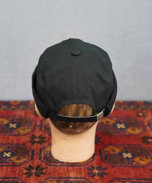 【MRFATMAN】OX FISHERMAN CAP ブラック OX FISHERMAN CAP（キャップ）｜MRFATMAN（ミスターファットマン