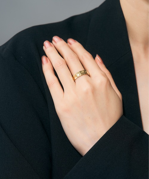 Jewel closet by L&Co.（ジュエルクローゼットバイエルアンドコー）の「K18 リング（リング・レディース・イエローゴールド・11号/15号/13号）」の2枚目の写真