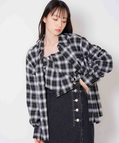 NOELA(ノエラ)の「アソートシャツ(シャツ/ブラウス・レディース・ブラック/ベージュ・フリー)」の16枚目の写真