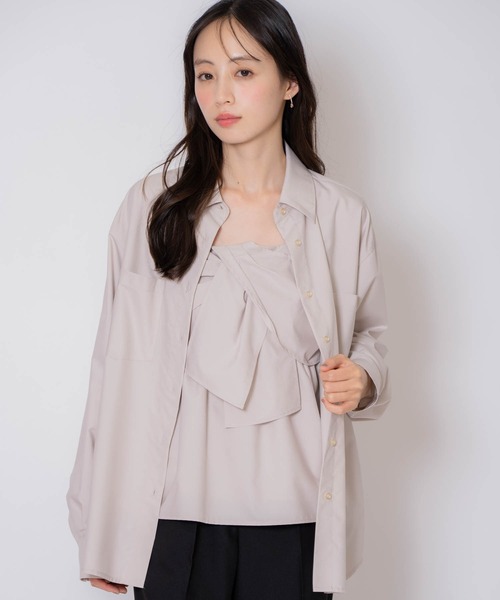 NOELA(ノエラ)の「アソートシャツ(シャツ/ブラウス・レディース・ブラック/ベージュ・フリー)」の5枚目の写真