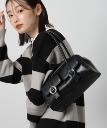 LAKOLE | バックルポケットボストンバッグ / 576000(ショルダーバッグ)