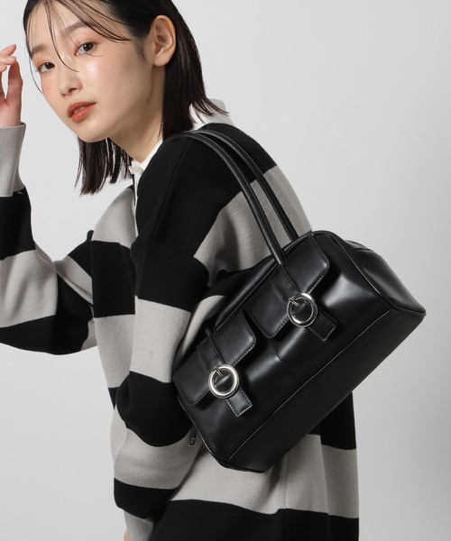 バックルポケットボストンバッグ / 576000（ショルダーバッグ