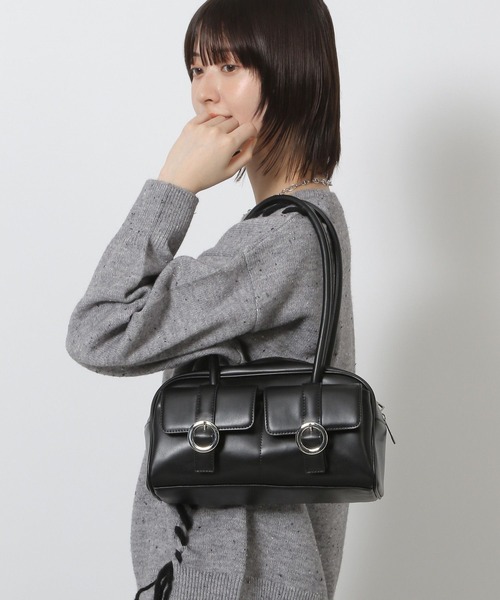 セール】バックルポケットボストンバッグ / 576000（ショルダーバッグ