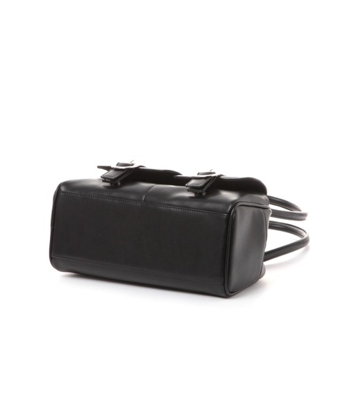 LAKOLE（ラコレ）の「バックルポケットボストンバッグ / 576000（ショルダーバッグ・レディース・ブラウン/ブラック/オフホワイト・FREE）」の11枚目の写真