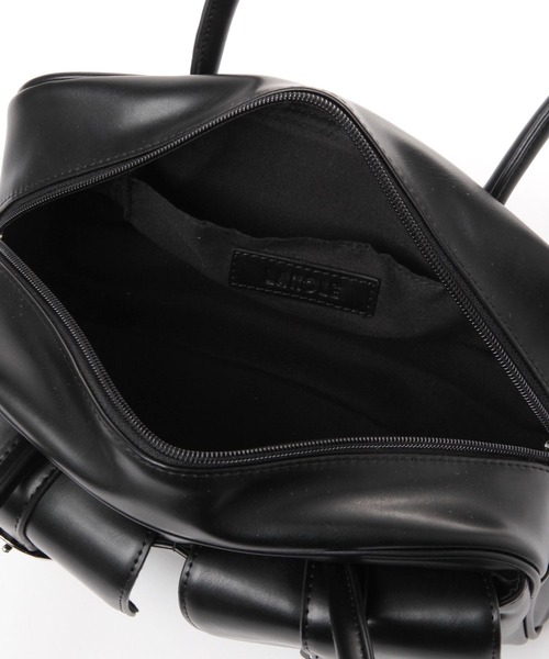 LAKOLE（ラコレ）の「バックルポケットボストンバッグ / 576000（ショルダーバッグ・レディース・ブラウン/ブラック/オフホワイト・FREE）」の17枚目の写真
