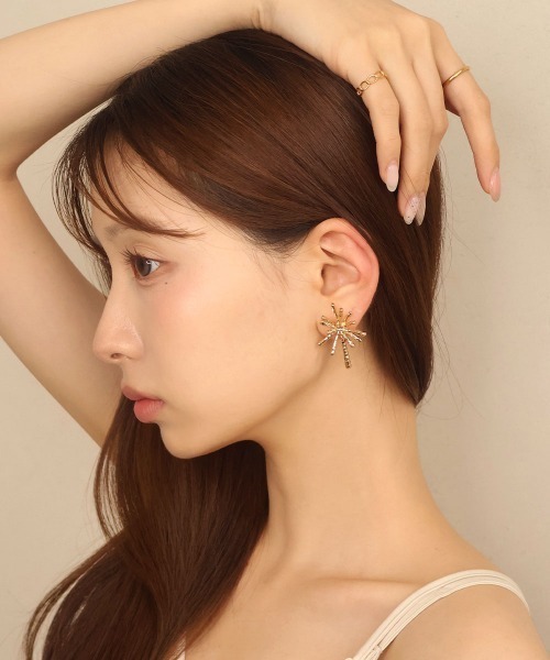 CEMONEMO（セモネモ）の「【金属アレルギー対応】スパークル イヤリング / ニッケルフリー（イヤリング・レディース・ゴールド/シルバー・FREE）」の6枚目の写真