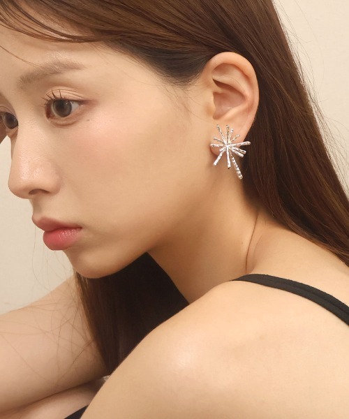 CEMONEMO（セモネモ）の「【金属アレルギー対応】スパークル イヤリング / ニッケルフリー（イヤリング・レディース・ゴールド/シルバー・FREE）」の9枚目の写真