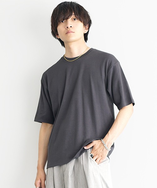 セール】【MinoriTY】ソフトタッチ×厚手仕立て花柄プリントTシャツ
