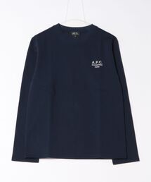 APC アーペーセー　モコモコロゴ　ネイビー　Tシャツ APC アーペーセー モコモコロゴ ネイビー Tシャツ Amazon.co.jp