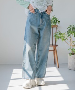 【値下げ中！】LOWRYSFARM ビジューデニムパンツ LOWRYS FARM｜ビジューワイドストレートP | Rakuten Fashion