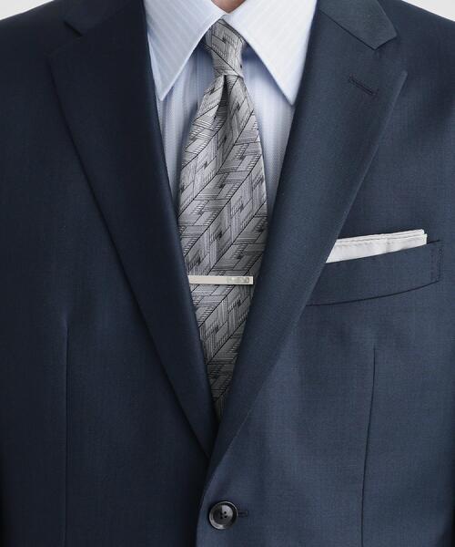 TAKEO KIKUCHI（タケオキクチ）の「オーバーモザイクシェルタイバー（ネクタイピン・メンズ・シルバー/シルバー系その他・00）」の4枚目の写真