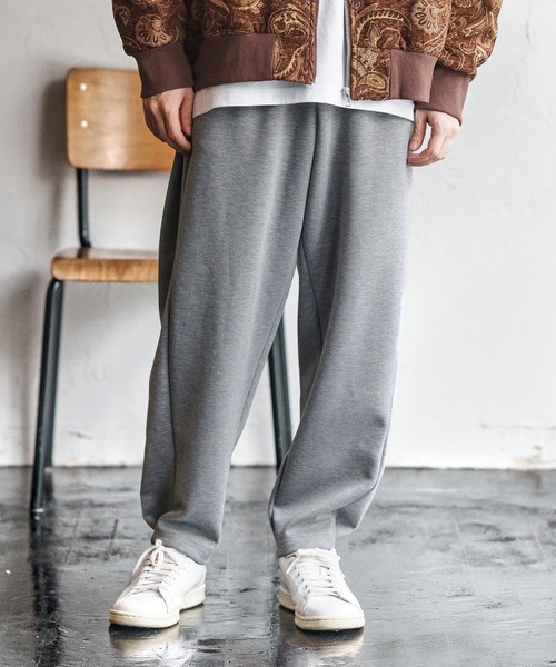 CAMBIO(カンビオ)の「mp13974- 立体シルエットポンチスウェットパンツ(BP-BEA0060)(スウェットパンツ・メンズ・ブラック/ベージュ/グレー・S/M/L)」の11枚目の写真
