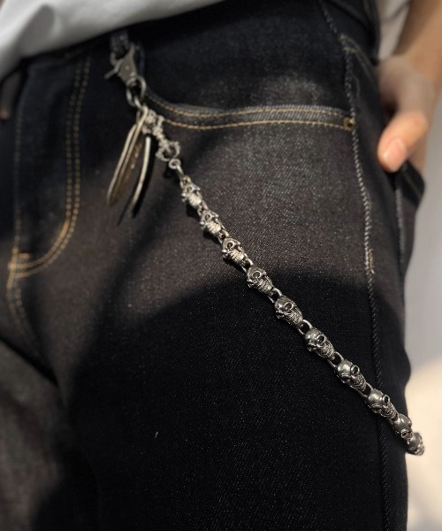 【美品】 ブラックサイン x ガルシア ウォレットチェーン コラボ ブラス ブラックサイン x ガルシア ウォレットチェーン コラボ ブラス