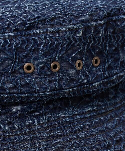 インディゴ ジャカード バケット ハット（ハット）｜RRL（ダブル