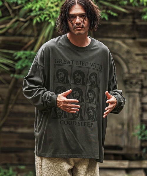 mlt5369- プリントロンT_God Sleep(CASD-165)（Tシャツ/カットソー