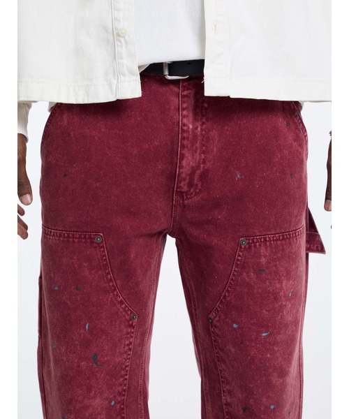 Guess（ゲス）の「GUESS Originals Panel Carpenter Pant デニムパンツ カーペンター（デニムパンツ・メンズ・レッド・28inch/29inch/30inch/31inch）」の9枚目の写真