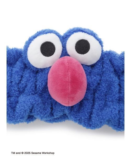 SESAME STREET(セサミストリート)の「フェイスモチーフヘアバンド(ヘアバンド・レディース・グリーン/ダークブルー・F)」の6枚目の写真