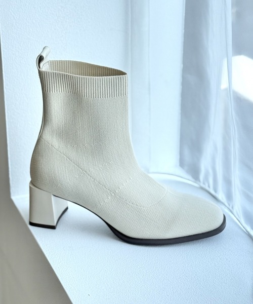NICAL(ニカル)の「【NICAL】ニットブーツ/554408(ブーツ・レディース・アイボリー/グレー/ブラック・SMALL/LARGE/MEDIUM/X-LARGE)」の14枚目の写真