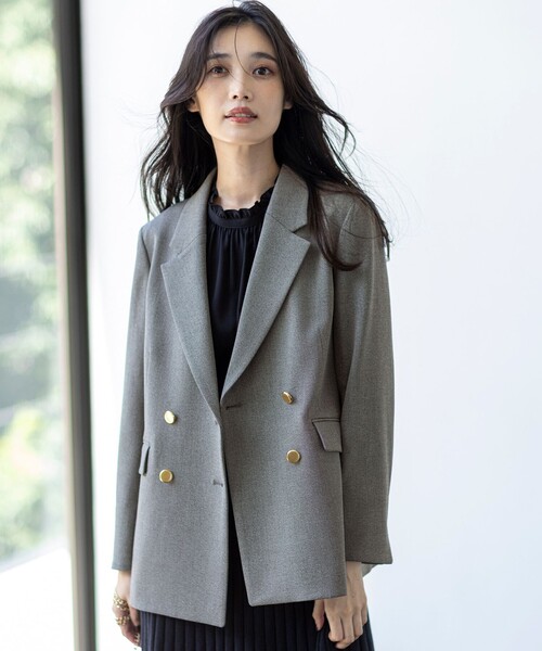 ビューティサーモ2WAYストレッチ テーラードジャケット