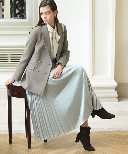 エニィスィス ダブルボタン ビューティーサーモ テーラードジャケット