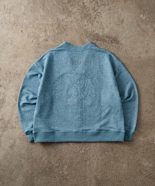 ADAMASTE（アダマスト）の「Sparkle Sweat Zip-Up Cardigan - スパークルスウェットジップアップカーディガン（カーディガン/ボレロ・メンズ・グリーン/ブラック/グレー・MEDIUM/LARGE）」の15枚目の写真