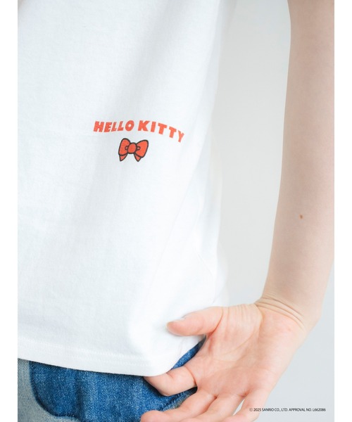 Ungrid（アングリッド）の「【ハローキティーコラボ】ロゴデザインTee（Tシャツ/カットソー・レディース・ブラック/オフホワイト・FREE）」の9枚目の写真