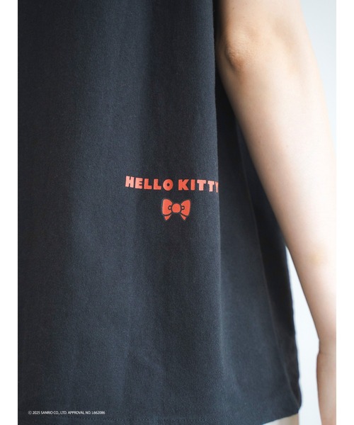 Ungrid（アングリッド）の「【ハローキティーコラボ】ロゴデザインTee（Tシャツ/カットソー・レディース・ブラック/オフホワイト・FREE）」の18枚目の写真