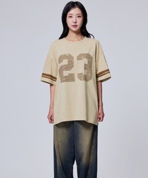 AGOD（エージーオーディー）の「【Vini】オーバーフィット ヴィンテージラグビー半袖Tシャツ（Tシャツ/カットソー）」