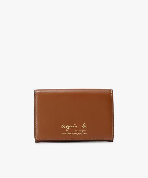 レザー カードケース ZAW01－05（名刺入れ）｜agnes b.（アニエスベー