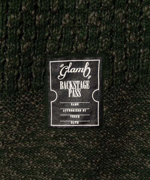 glamb(グラム)の「Backstage Knit / バックステージニット(ニット/セーター・メンズ・ブラック/カーキ・S/M/L)」の15枚目の写真