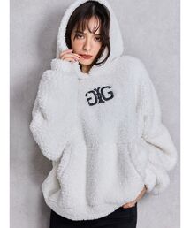 ジェイダ　ニット♡パーカーギャル系　ふわふわ　英文字　完売品　ホワイト　新品 640191_media_0_t_360_20250227_
